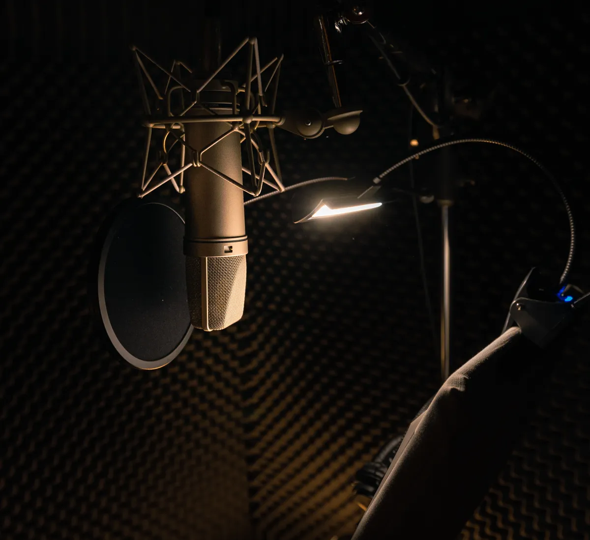 Downtown — vocal booth microphone